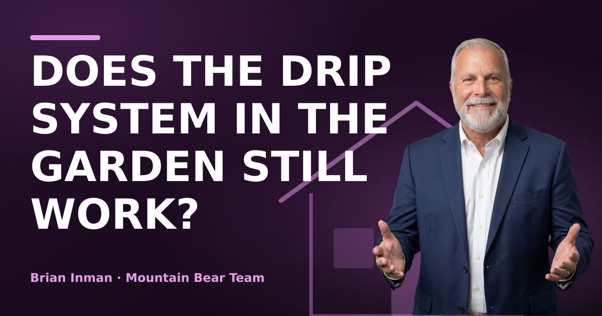Does the Drip System in the Garden Still Work?