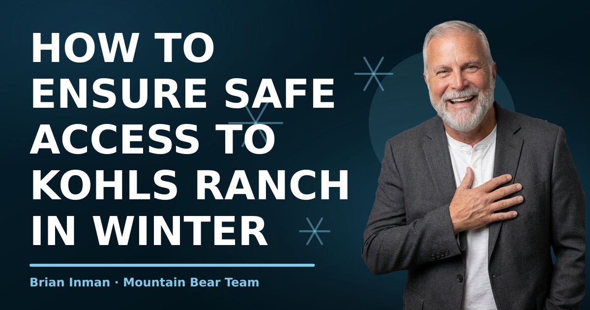 How to Ensure Safe Access to Kohls Ranch in Winter