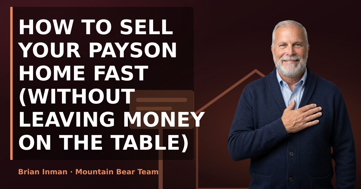 How to Sell Your Payson Home Fast (Without Leaving Money on the Table)