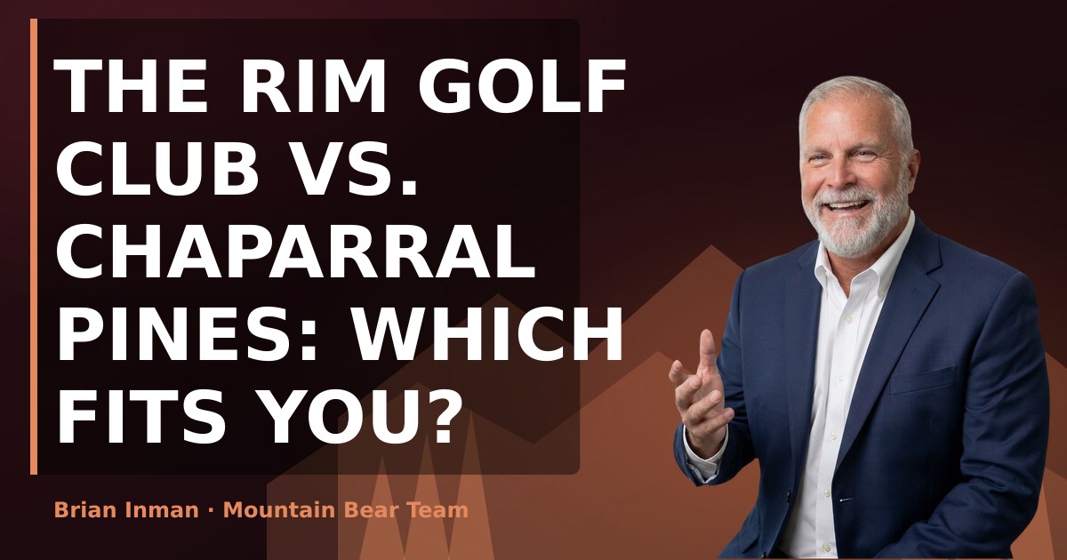 The Rim Golf Club vs. Chaparral Pines: Which Fits You?