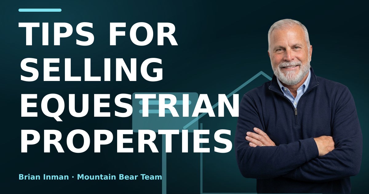 Tips for Selling Equestrian Properties