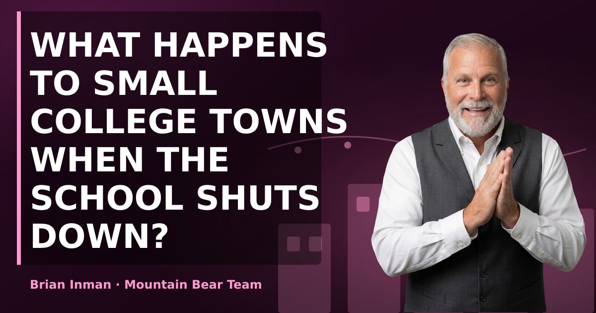 What Happens to Small College Towns When the School Shuts Down?