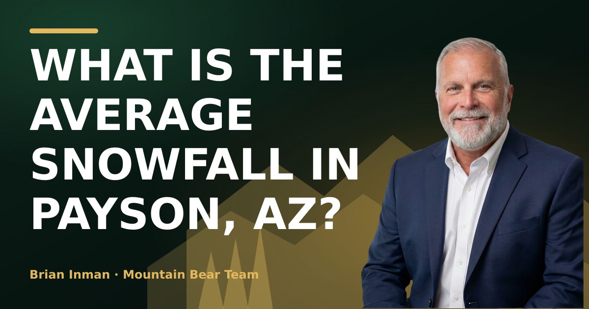 What Is the Average Snowfall in Payson, AZ?