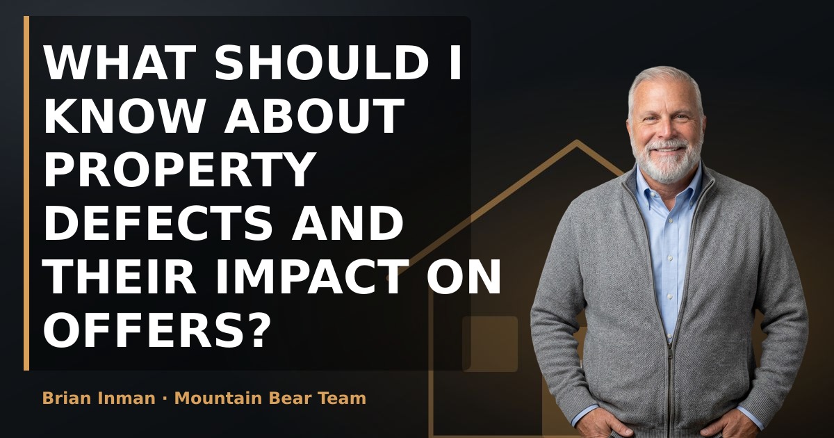 What Should I Know About Property Defects and Their Impact on Offers?