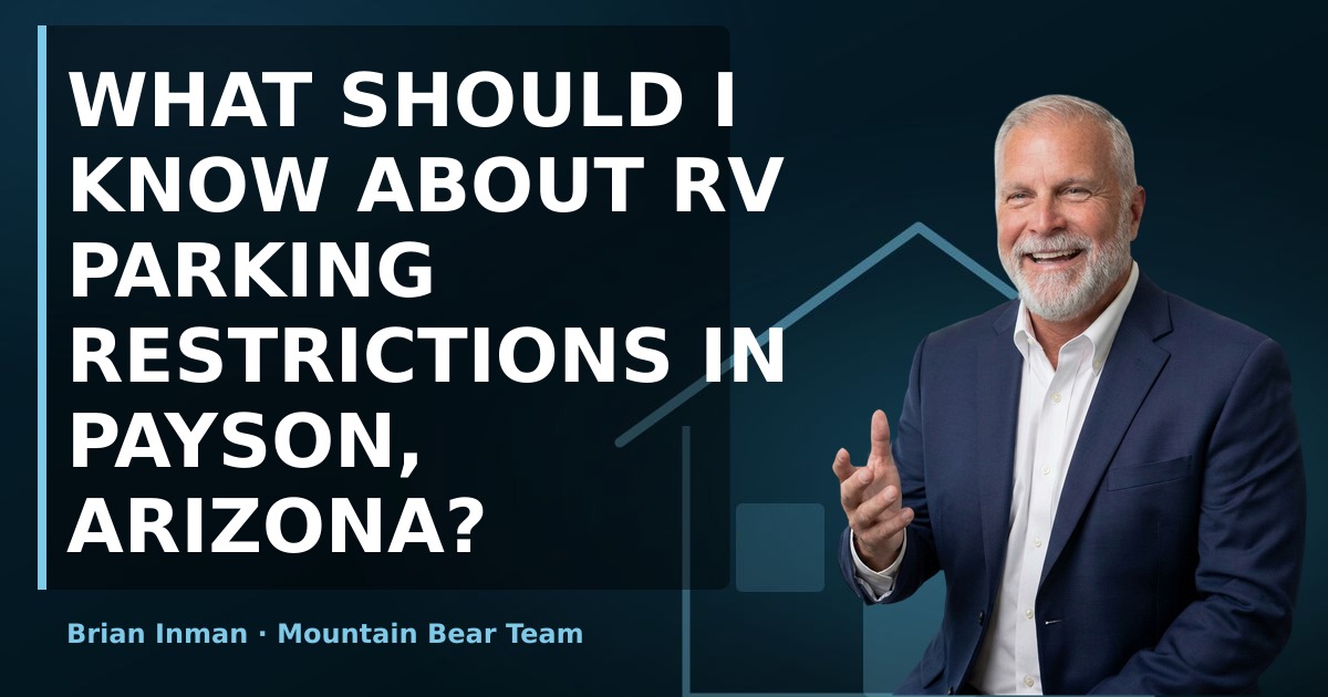 What should I know about RV parking restrictions in Payson, Arizona?